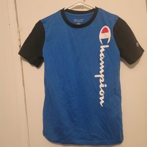 Champion Blue and Black T-Shirt